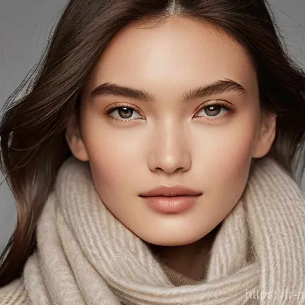 몽골 주요 기념품 - **A collection of exquisite, ultra-soft Gobi cashmere items**, including a gracefully draped scarf, ...